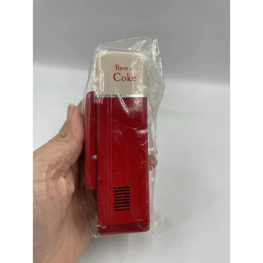 Vintage Coca Cola Red And White Gas Pump Salt And Pepper Shaker